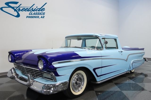 1957 Ford Ranchero 94108 Miles Light Blue 292 V8 3 Speed Automatic 1957 Ford Ranchero --
