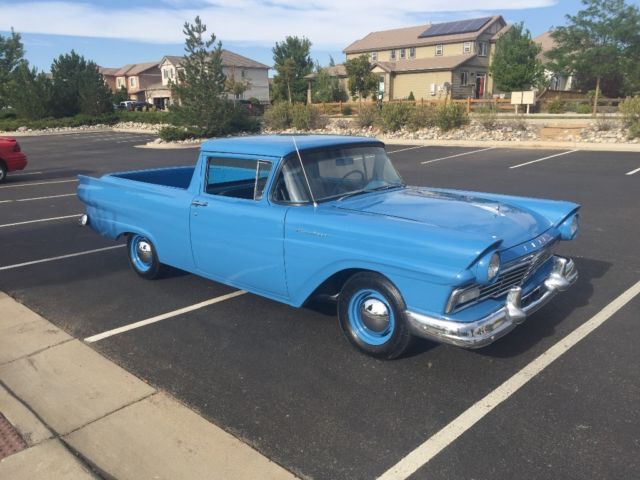 1957 ford ranchero Frame off restoration. All stock Absolutely beautiful !! 1957 Ford Ranchero