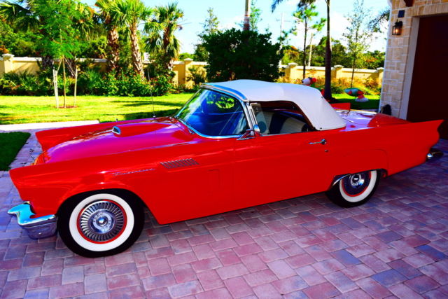 1957 Ford Thunderbird 312 / 245 HP V8 Power Steering Power Brakes - photo 11