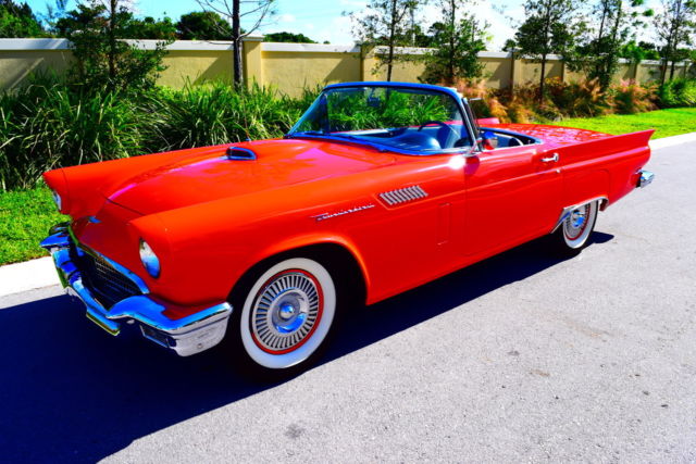 1957 Ford Thunderbird 312 / 245 HP V8 Power Steering Power Brakes - photo 2