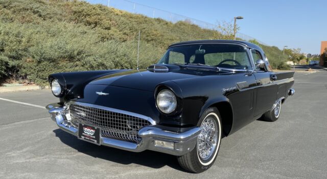 1957 Ford Thunderbird 3964 Miles Black w/Removable Hardtop Automatic 1957 Ford Thunderbird --