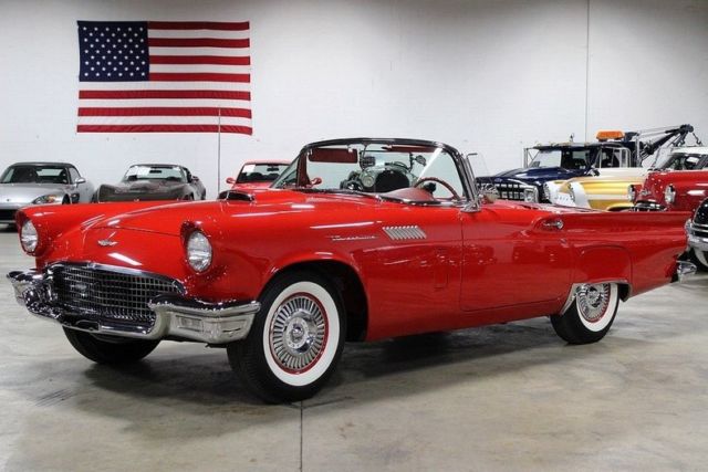 1957 Ford Thunderbird 4620 Miles Flame Red Coupe 312ci V8 2 Speed Automatic 1957 Ford Thunderbird --