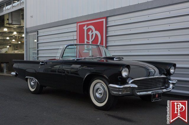 1957 Ford Thunderbird 60,979 Miles Raven Black 1957 Ford Thunderbird --