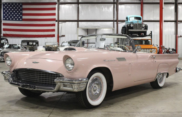 1957 Ford Thunderbird 8064 Miles Pink Convertible 312 V8 Automatic 1957 Ford Thunderbird --