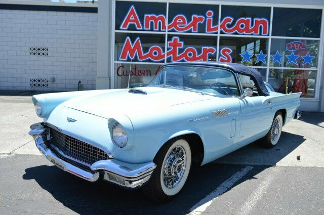 1957 Ford Thunderbird Conv. Beautiful D Code Both Tops Gorgeous California Car - photo 7