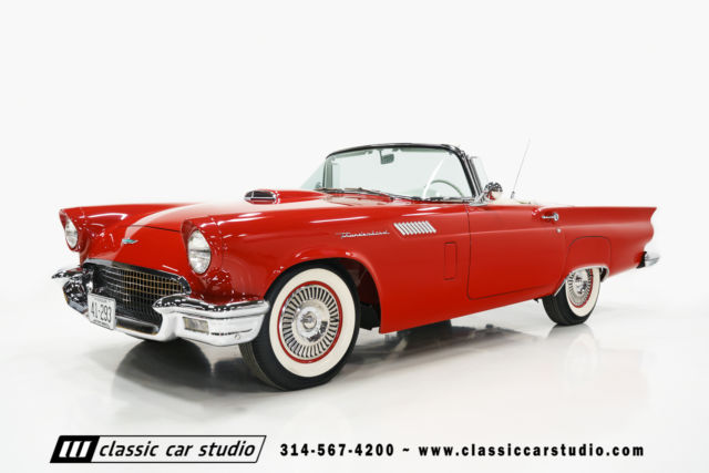 1957 Ford Thunderbird Convertible Fully Restored and Freshly Serviced w/Two Tops 1957 Ford Thunderbird 2-Door Convertible