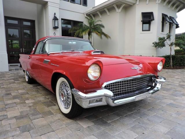 1957 Ford Thunderbird Convertible - Immaculate, Low Miles, Restored, Both Tops 1957 Ford Thunderbird