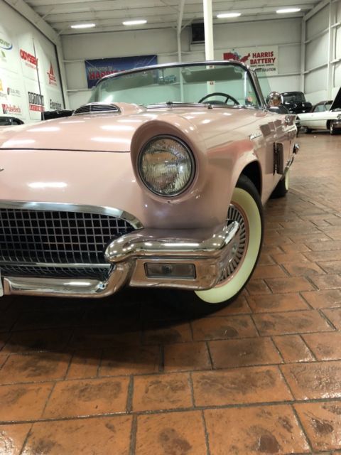 1957 Ford Thunderbird Convertible Near Mint Orginal Car 1957 Ford Thunderbird