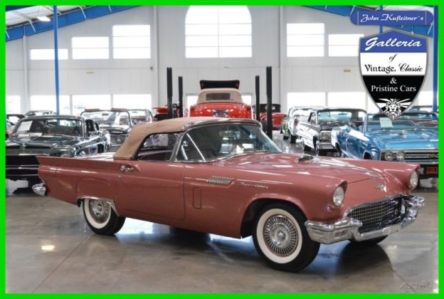 1957 Ford Thunderbird D-Code 312ci V8 Fordomatic Automatic AACA Grand Champion 1957 Ford Thunderbird D-Code
