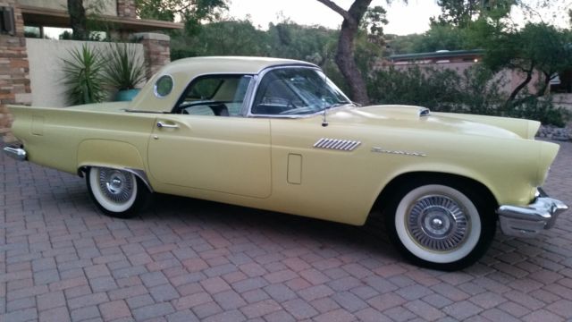 1957 FORD THUNDERBIRD D Code convertible stored 43years only 57K original miles 1957 Ford Thunderbird Convertible