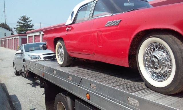1957 Ford Thunderbird E- Code Project / willing to sell engine/trans separate 1957 Ford Thunderbird