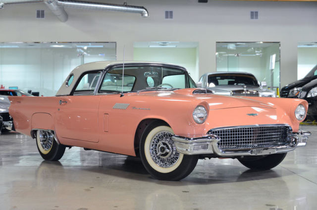 1957 FORD THUNDERBIRD FACTORY SUPERCHARGED F-CODE 1957 Ford Thunderbird F-Code