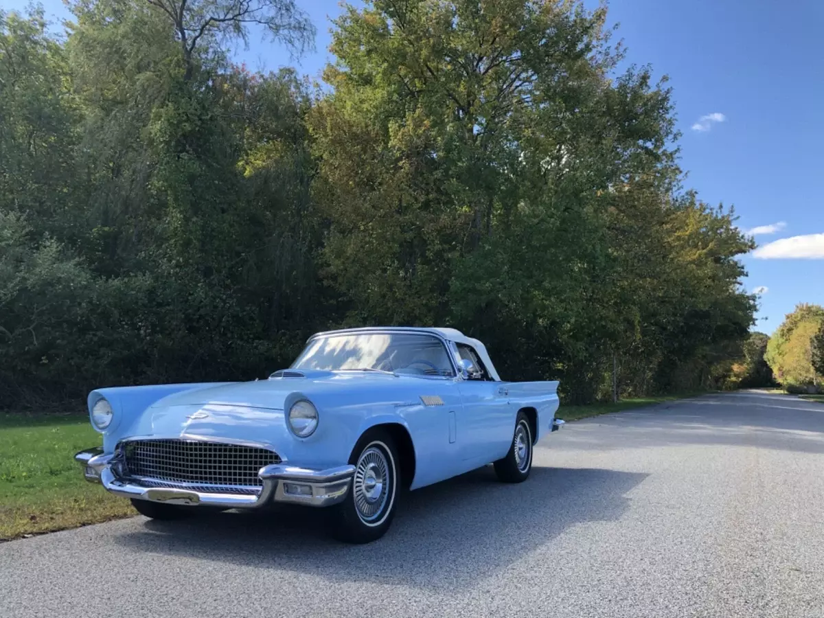 1957 ford thunderbird for sale 3 Spd manual 1957 Ford Thunderbird