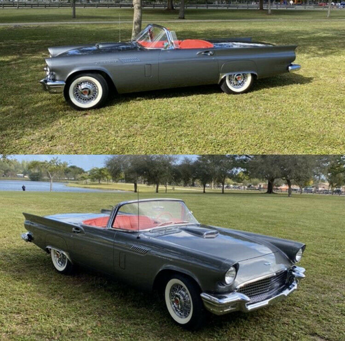 1957 Ford Thunderbird Fresh Restoration 57 was the pinnacle for Thunderbird line 1957 Ford Thunderbird