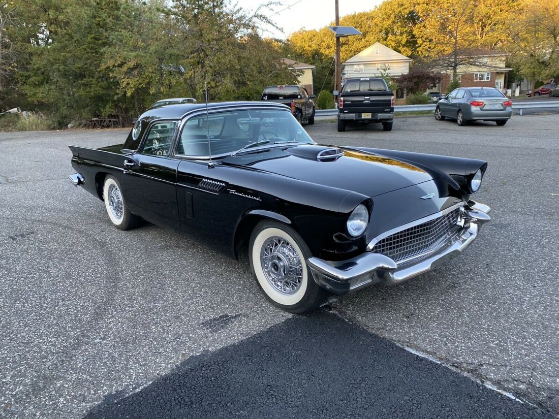 1957 Ford Thunderbird Hardtop Black RWD Automatic 1957 Ford Thunderbird Hardtop