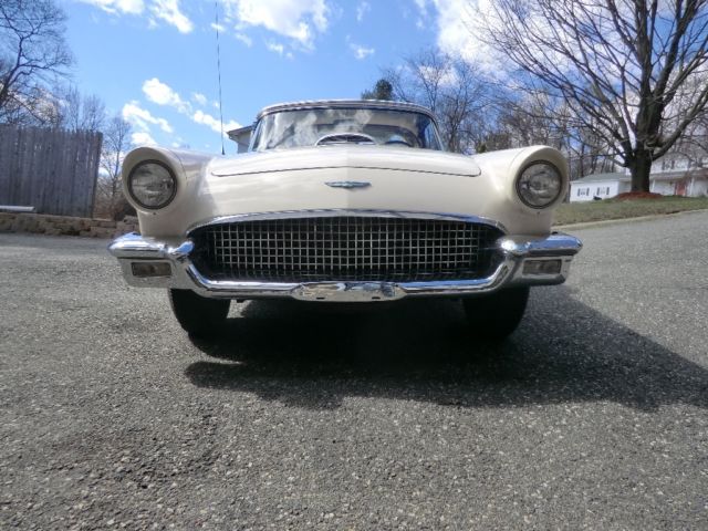 1957 Ford Thunderbird lowest known mileage T-Bird hard top convertible 10,210 !! 1957 Ford Thunderbird