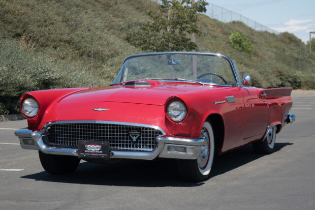 1957 Ford Thunderbird No trim field 39468 Miles Red Convertible Automatic 1957 Ford Thunderbird No trim field