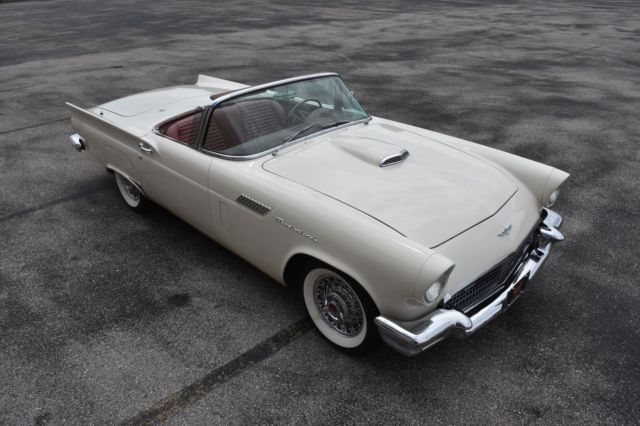 1957 Ford Thunderbird Rare!! E-Code Dual 4 barrel Carbs 1 of 1,363 ever - photo 11
