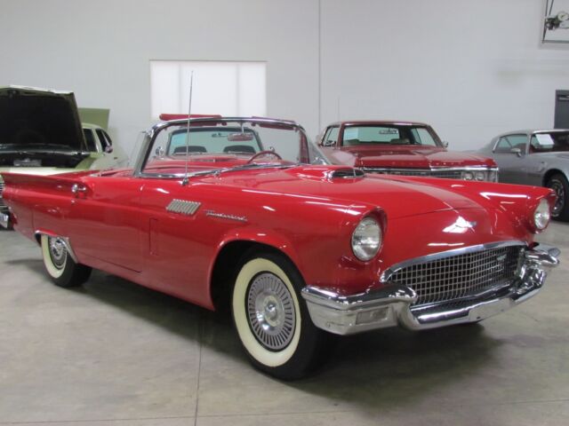 1957 Ford Thunderbird Removable Hardtop Included 0 Miles Red Convertible 292 V8 1957 Ford Thunderbird Removable Hardtop Included
