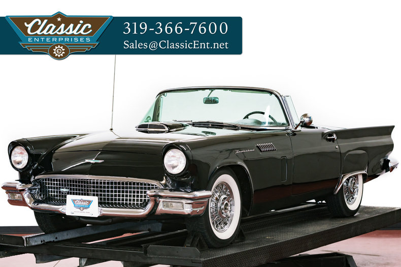 1957 Ford Thunderbird Roadster With Soft Top Hard Top Air Conditioning 1957 Ford Thunderbird Roadster