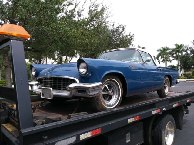 1957 Ford Thunderbird T Bird No Reserve Convertible/Hard Top 1957 Ford Thunderbird