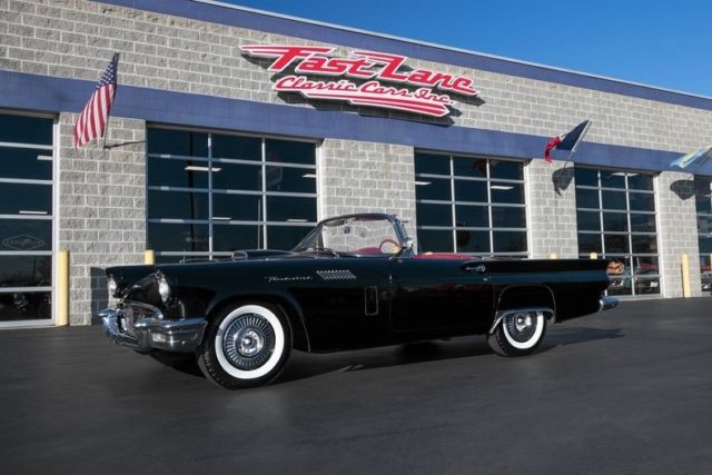 1957 Ford Thunderbird Two Tops Correct Color Combo New Paint 292 Automatic 1957 Ford Thunderbird