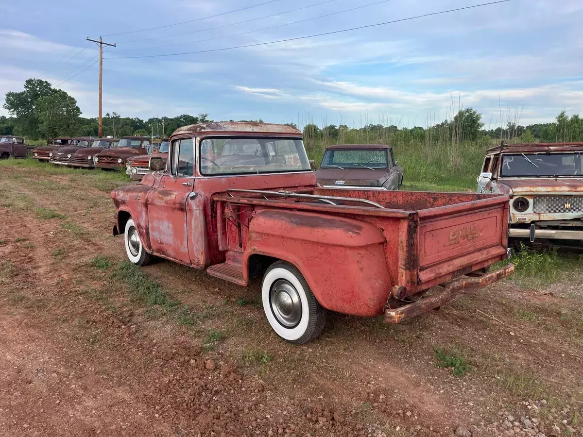 1957 GMC 100 Pickup Red Patina 1957 GMC 100