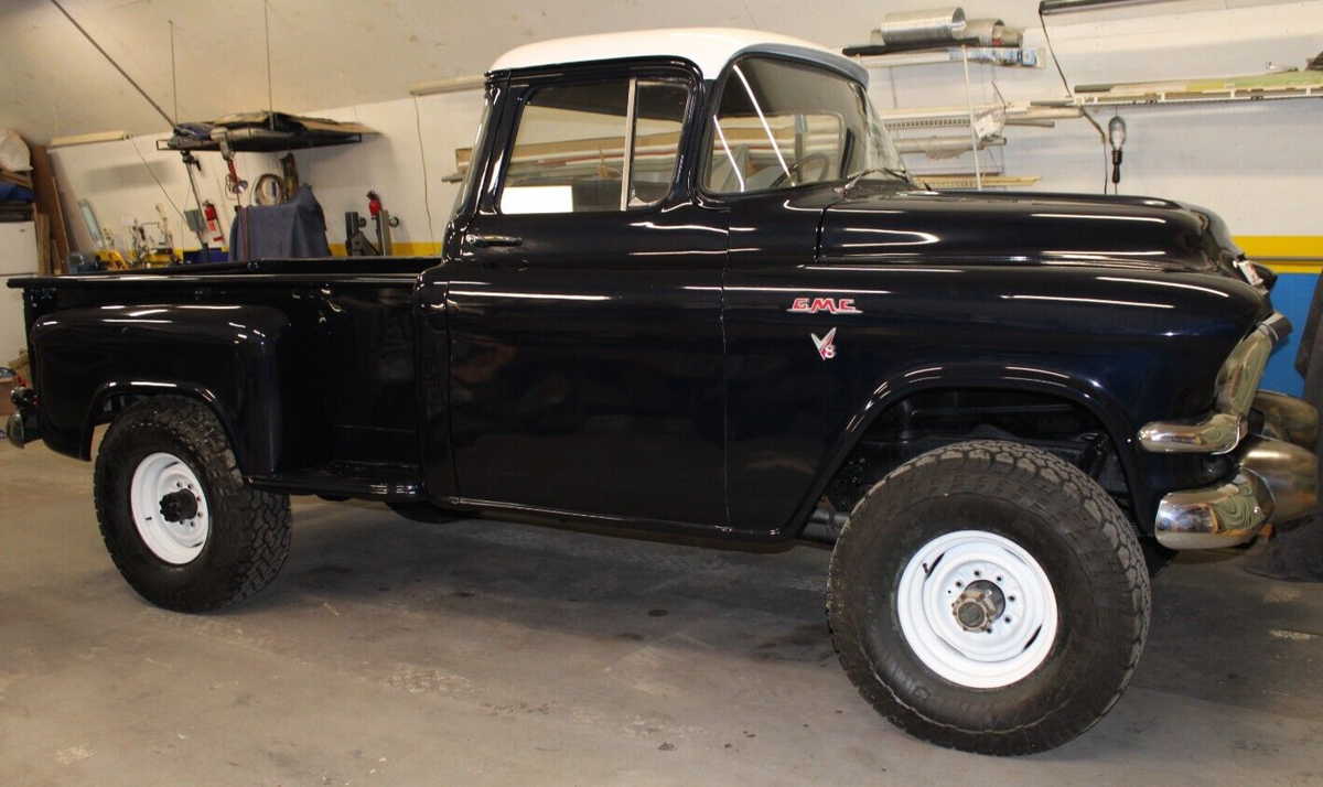 1957 GMC G150 150 3/4-Ton 4x4 Pickup GMC Heavy Duty, Chrome Package 4WD Pickup - photo 3