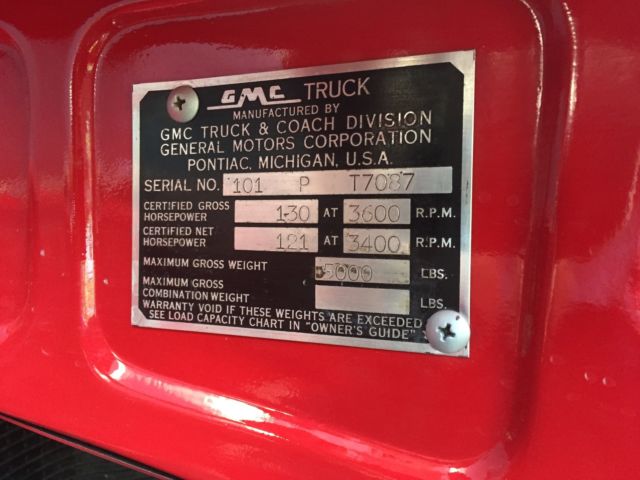 1957 GMC 100 Pick Up 100 - photo 6