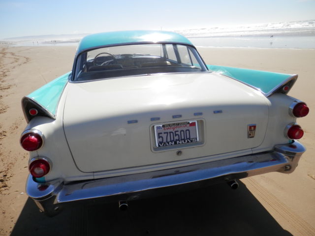 1957 HEMI KD 500-1 DODGE CORONET 2 DOOR 325 W/2 4'S AUTO #s MATCH RARE CALIF CAR 1957 Dodge Coronet K D 500-1