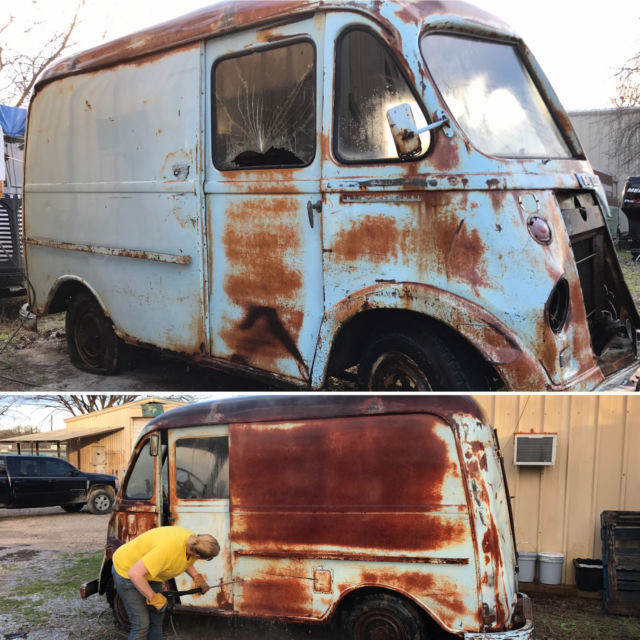 1957 IH Metro Step Van SHORTY -COE Rat Rod Pannel Van Food Truck Chevy P10 Ford! 1957 International Harvester Metro Shorty Step Van Shorty Step Van