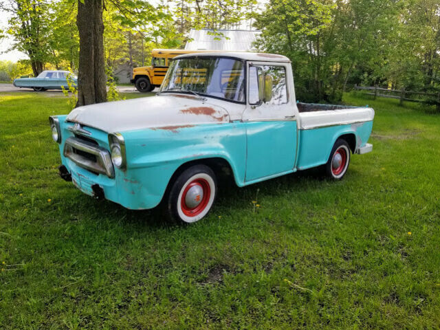 1957 International A100 Custom Aniversary Edition Short Box Very Restoreable!!! 1957 International Harvester 100