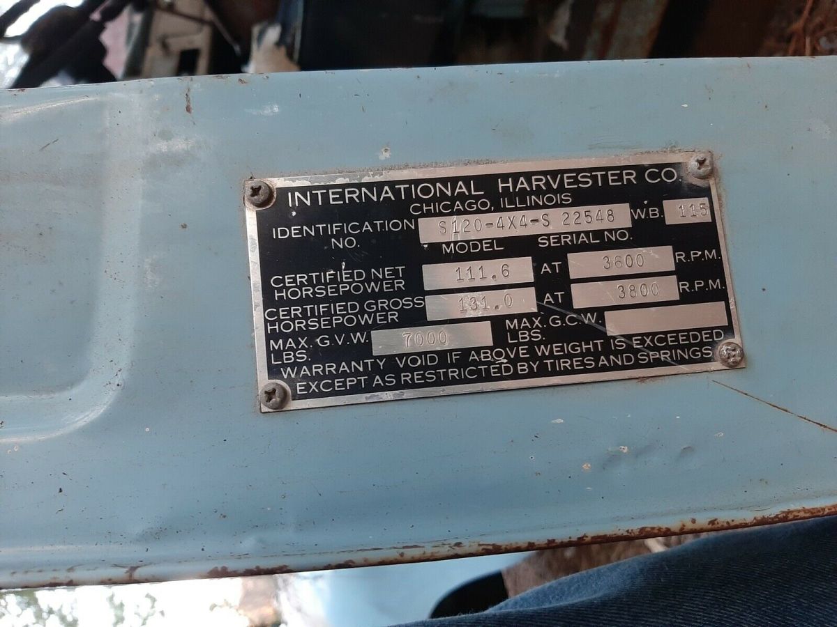 1957 International Harvester S-120 4x4 - photo 12