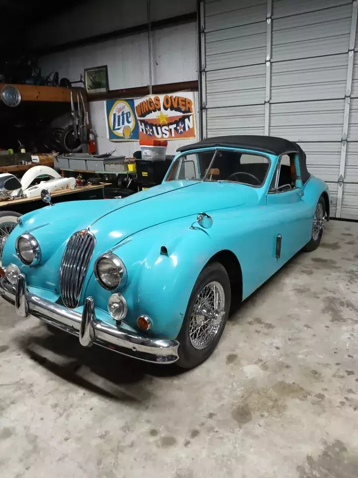 1957 JAGUAR XK140MC DHC w/OVERDRIVE SELLING AT NO RESERVE!!! 1957 Jaguar XK