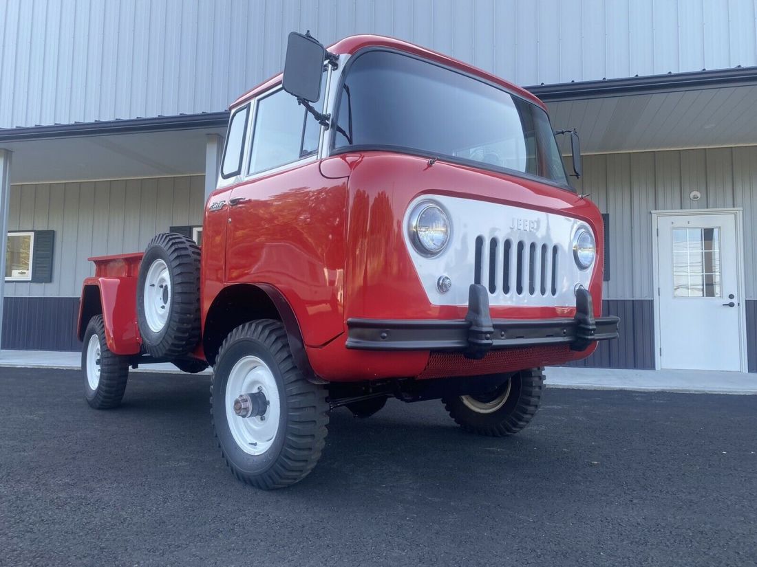 1957 Jeep FC-170 Red 4WD Manual 1957 Jeep FC-170