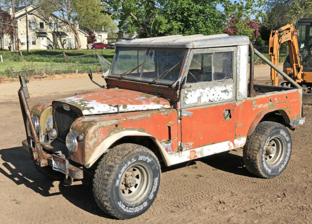 1957 Land Rover Series 7 Short Box Pickup (Rare Barn Find) 1957 Land Rover Series 7 Short Box PU 4WD pickup