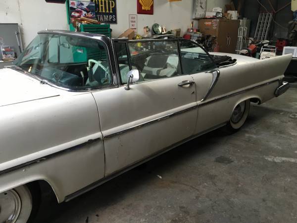 1957 lincoln premier Convertible barn find off the road since 1965 solid project 1957 Lincoln Other Blk