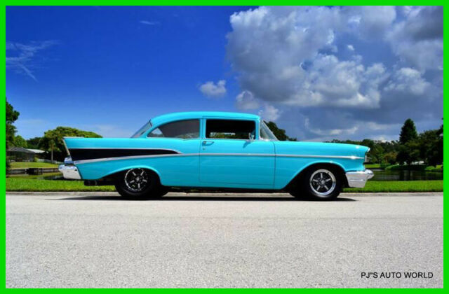 1957 LS Swap Twin Turbo Super Chevy Magazine Car Custom 1957 Chevrolet Bel Air/150/210