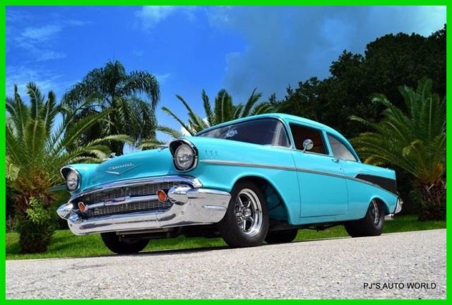 1957 LS Swap Twin Turbo Super Chevy Magazine Car Custom Used Automatic 1957 Chevrolet Bel Air/150/210 LS Swap Twin Turbo Super Chevy Magazine Car Custom