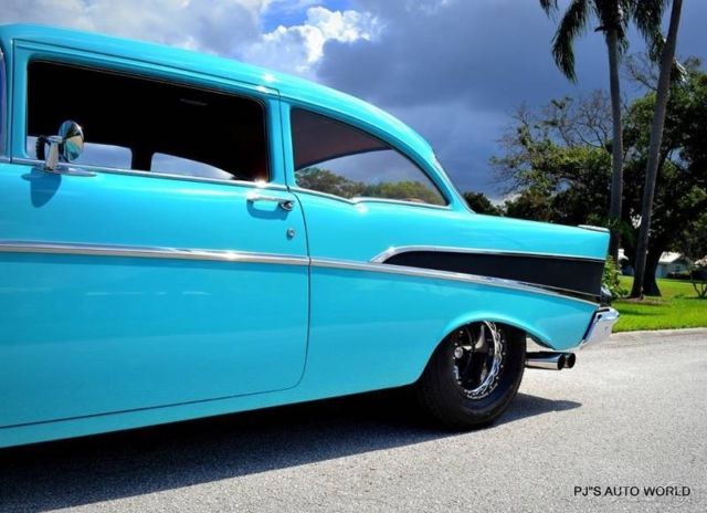 1957 Chevrolet Bel Air/150/210 LS Swap Twin Turbo Super Chevy Magazine Car Custom - photo 11