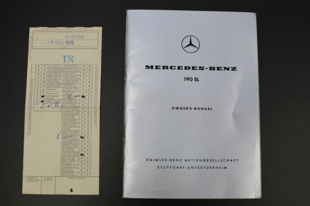 1957 Mercedes-Benz 190-Series SL - photo 11