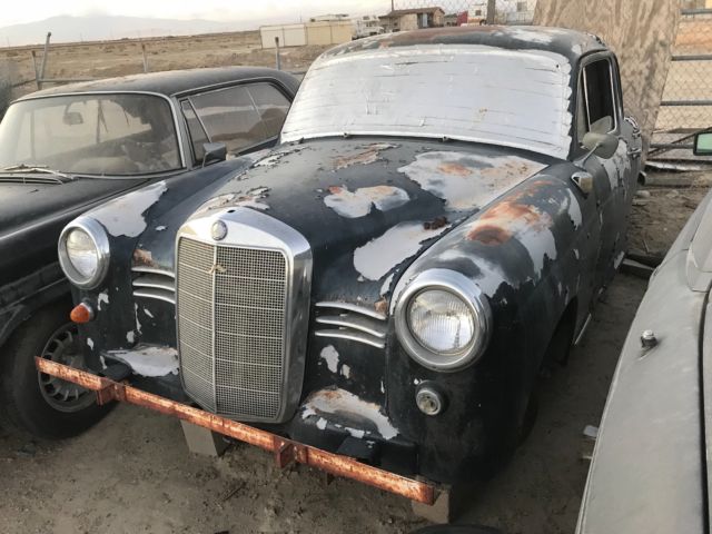 1957 MERCEDES BENZ 180 D Diesel Ponton Sedan Restauration Project Complete 1957 Mercedes-Benz Ponton 180D