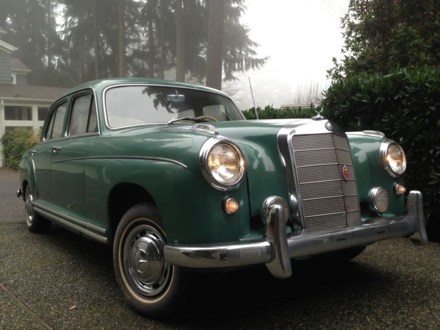1957 Mercedes-Benz 220S Ponton 4-door 1957 Mercedes-Benz 200-Series