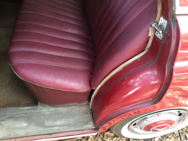 1957 Mercedes-Benz 200-Series 220S Ponton in gorgeous DB 516 Medium Red * - photo 11