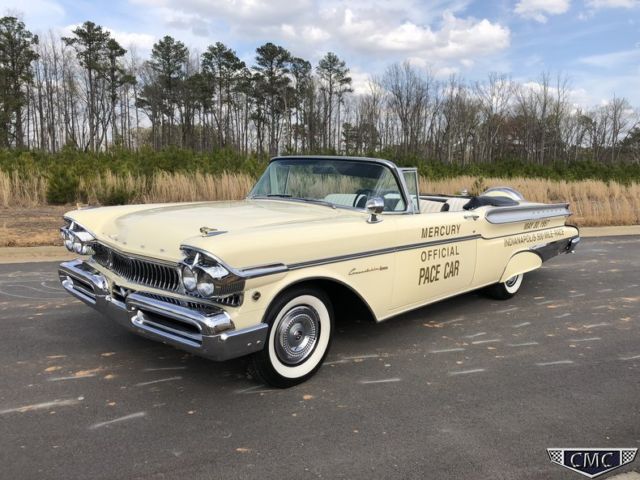1957 Mercury Turnpike Cruiser Indy 500 pace car convertible Options Restored 1957 Mercury Turnpike Cruiser Pace Car