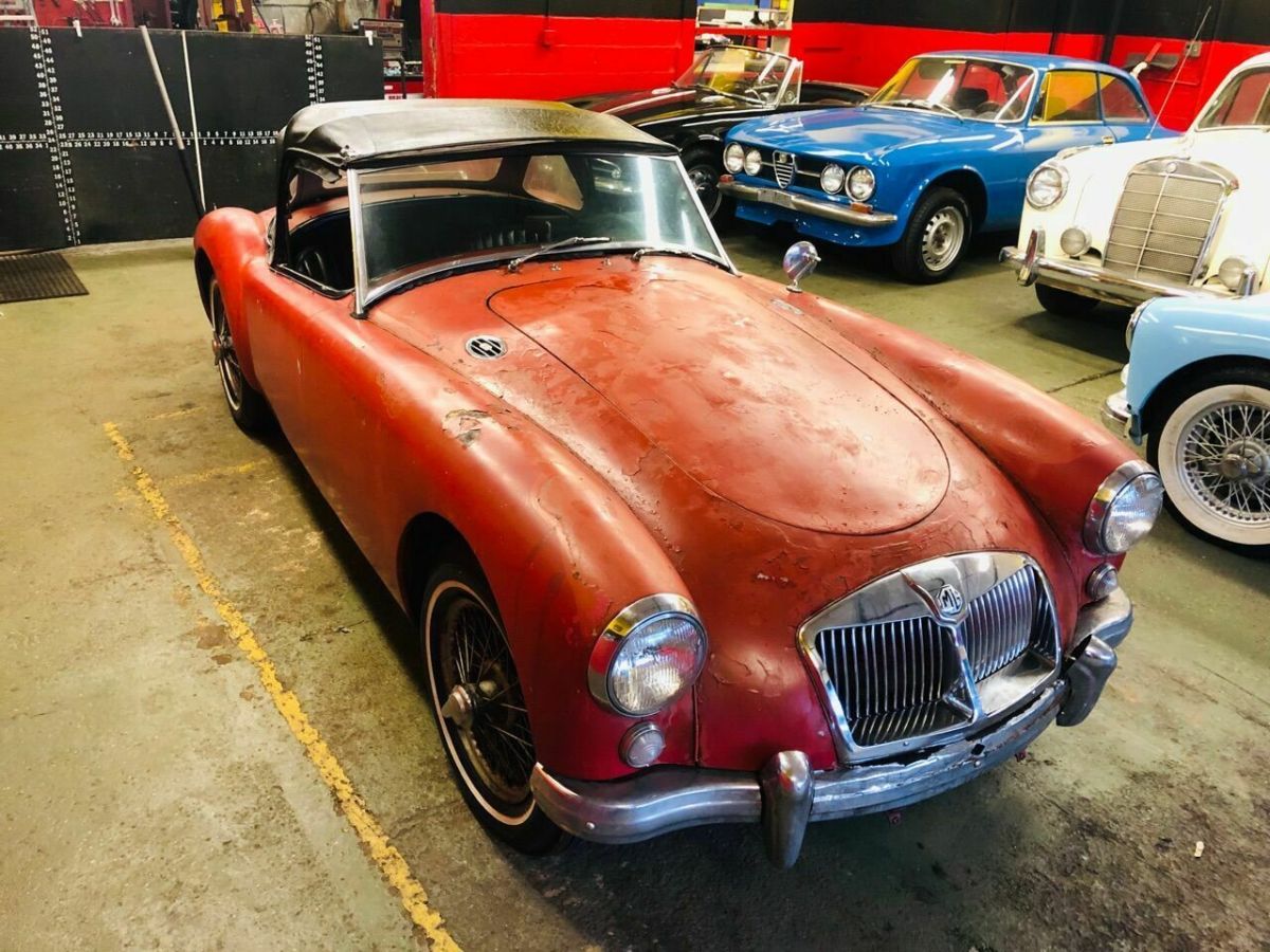1957 MG A ROADSTER * BARN FIND * 1957 MG MGA ROADSTER