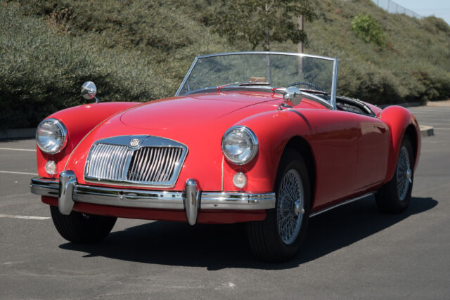 1957 MG MGA 1500 21553 Miles Red Roadster 4-Speed Manual 1957 MG MGA 1500