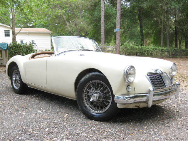 1957 MG MGA 1500 Rare Barn Garage Find NO RESERVE 1957 MG MGA 2-door