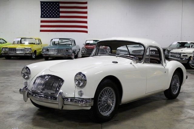1957 MG MGA 40659 Miles White Coupe 1500cc 4 Speed Manual 1957 MG MGA --