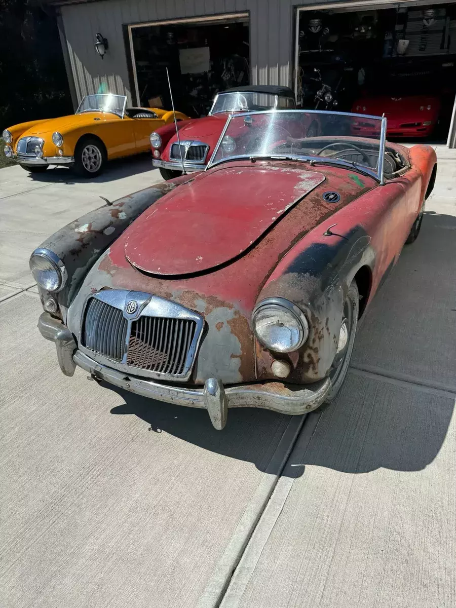 1957 MG MGA Convertible Red 1957 MG MGA